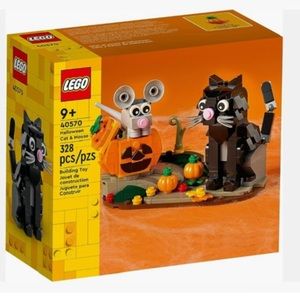 Lego cat and mouse